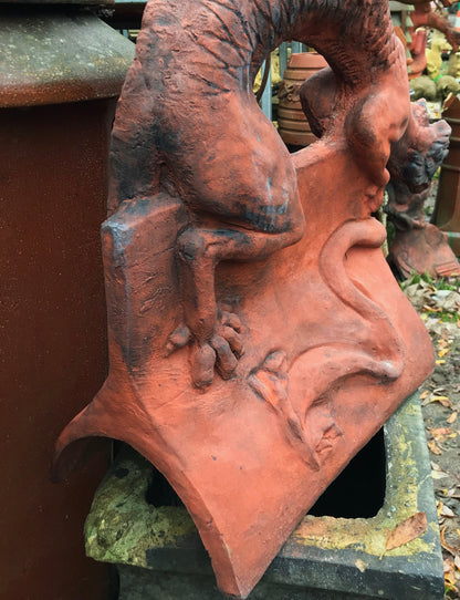 Brighton Dragon Large Round Roof Finial