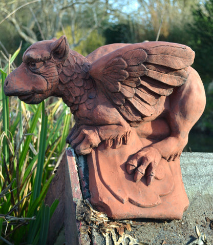 Griffin Large Angled Roof Finial