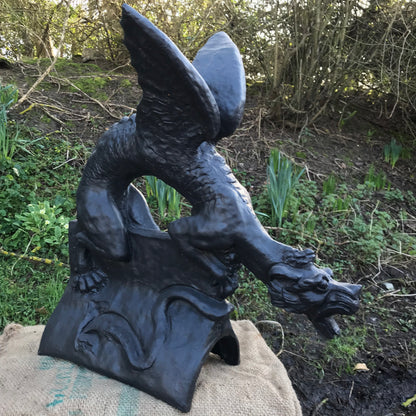 Brighton Dragon Large Round Roof Finial