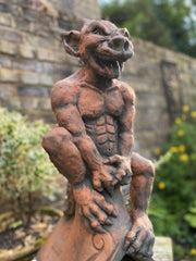 Notre Dame Gargoyle Angled Roof Finial