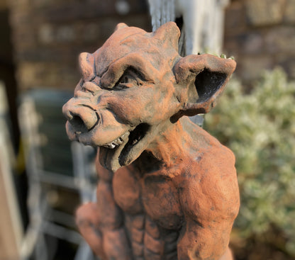 Notre Dame Gargoyle Angled Roof Finial