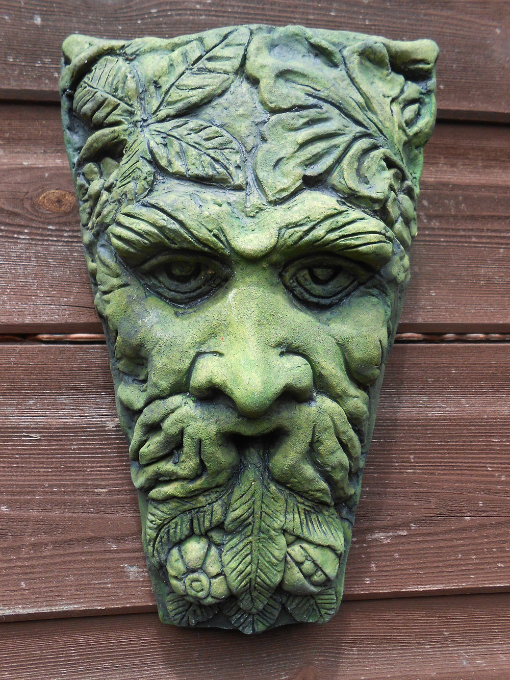 Harvest Small Green Man Plaque
